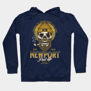 Newport Wales, Skater Port Skull Hoodie